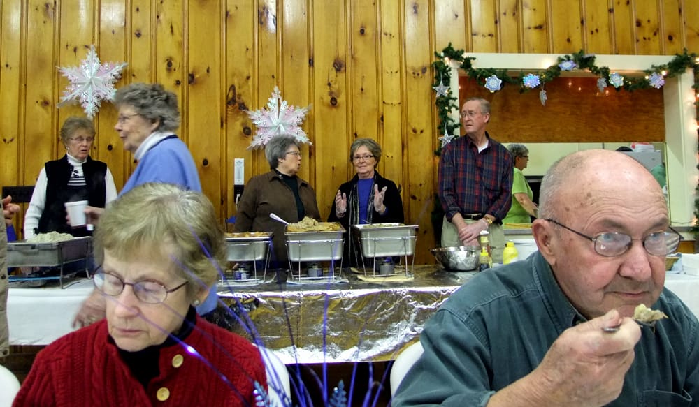 local public suppers in maine