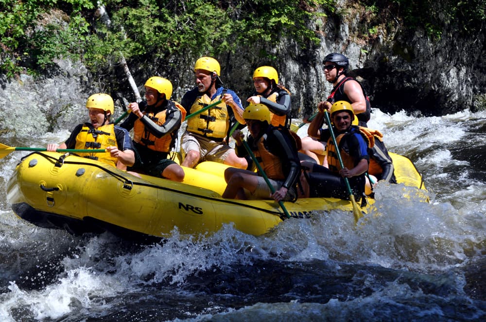 river rafting in maine