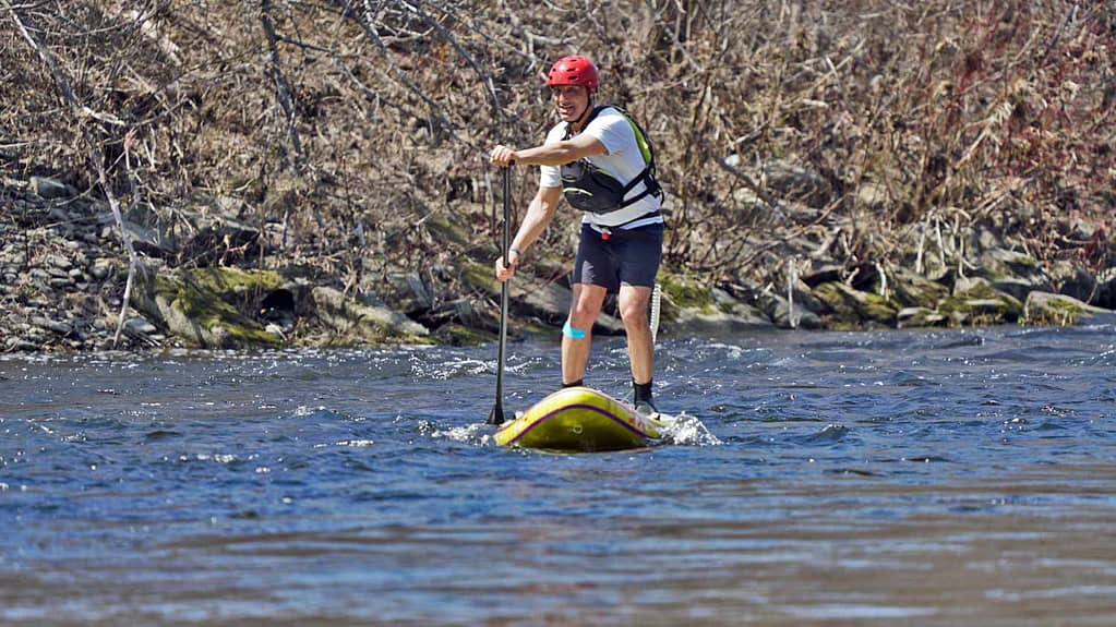 paddlers maine river race