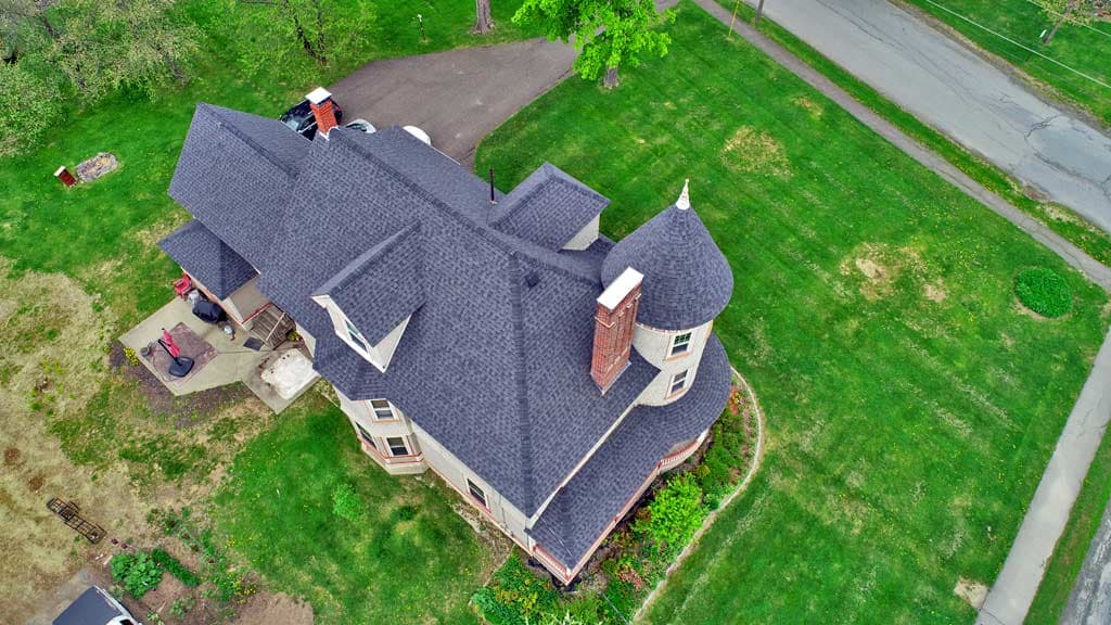aerial drone real estate photos