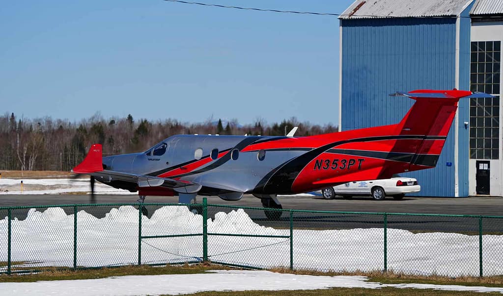 houlton maine turbo prop airplane