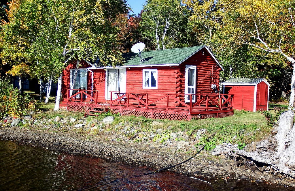 little red log lake camp