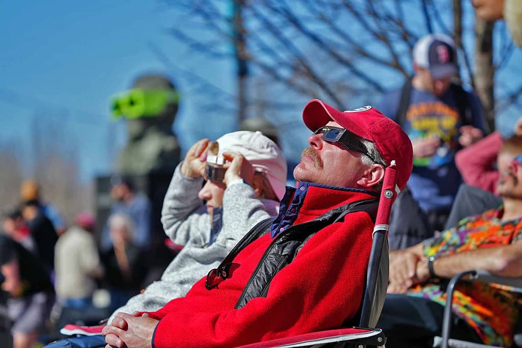 Houlton Maine Total Solar Eclipse 