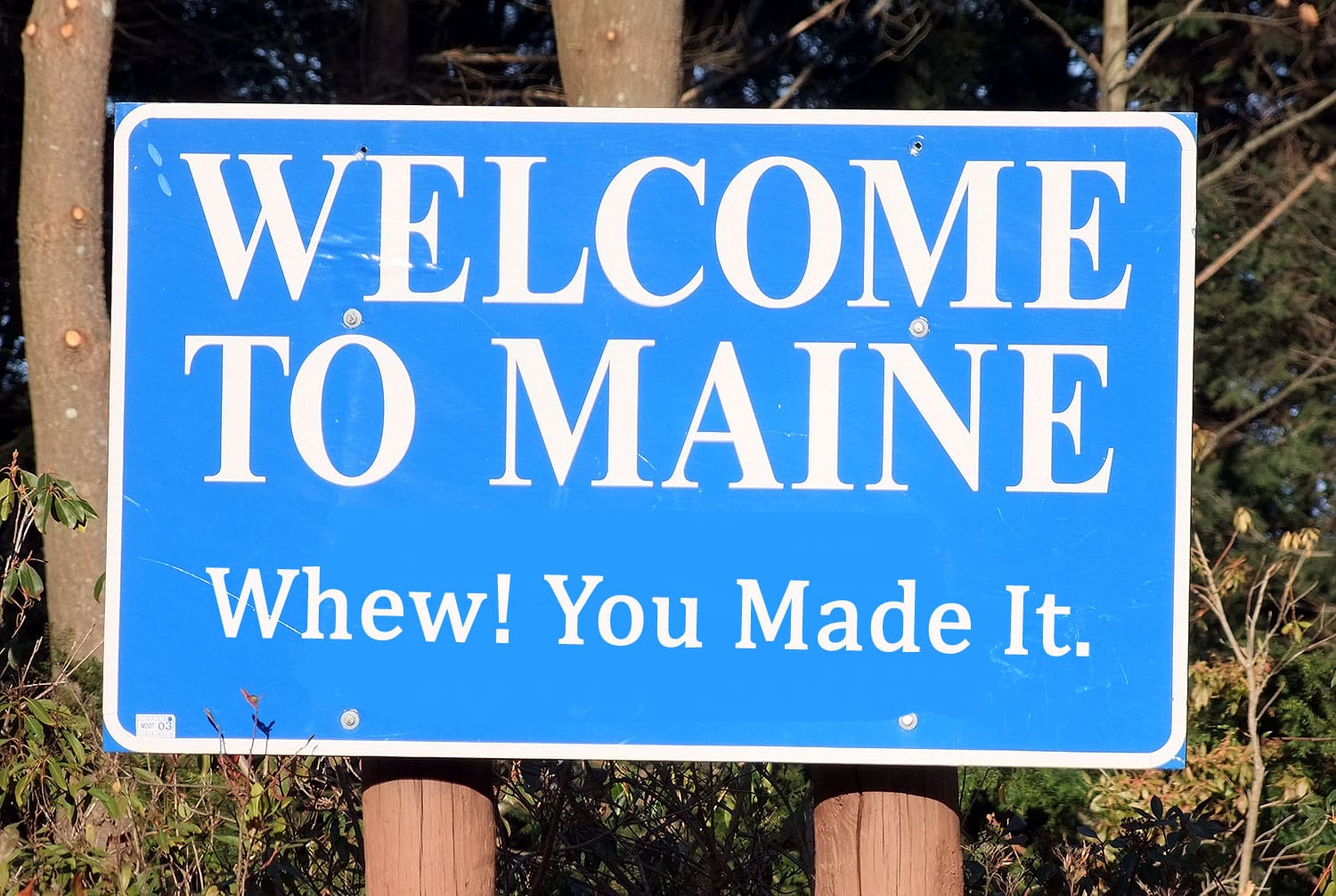 welcome to maine
