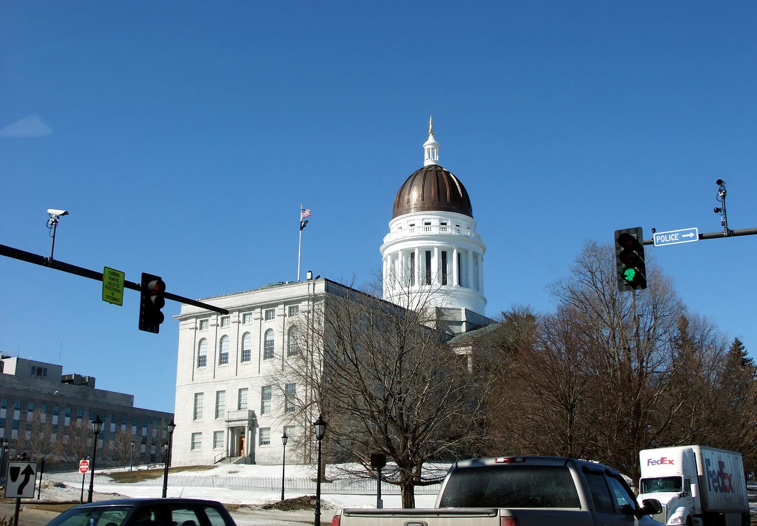 state house augusta maine photo