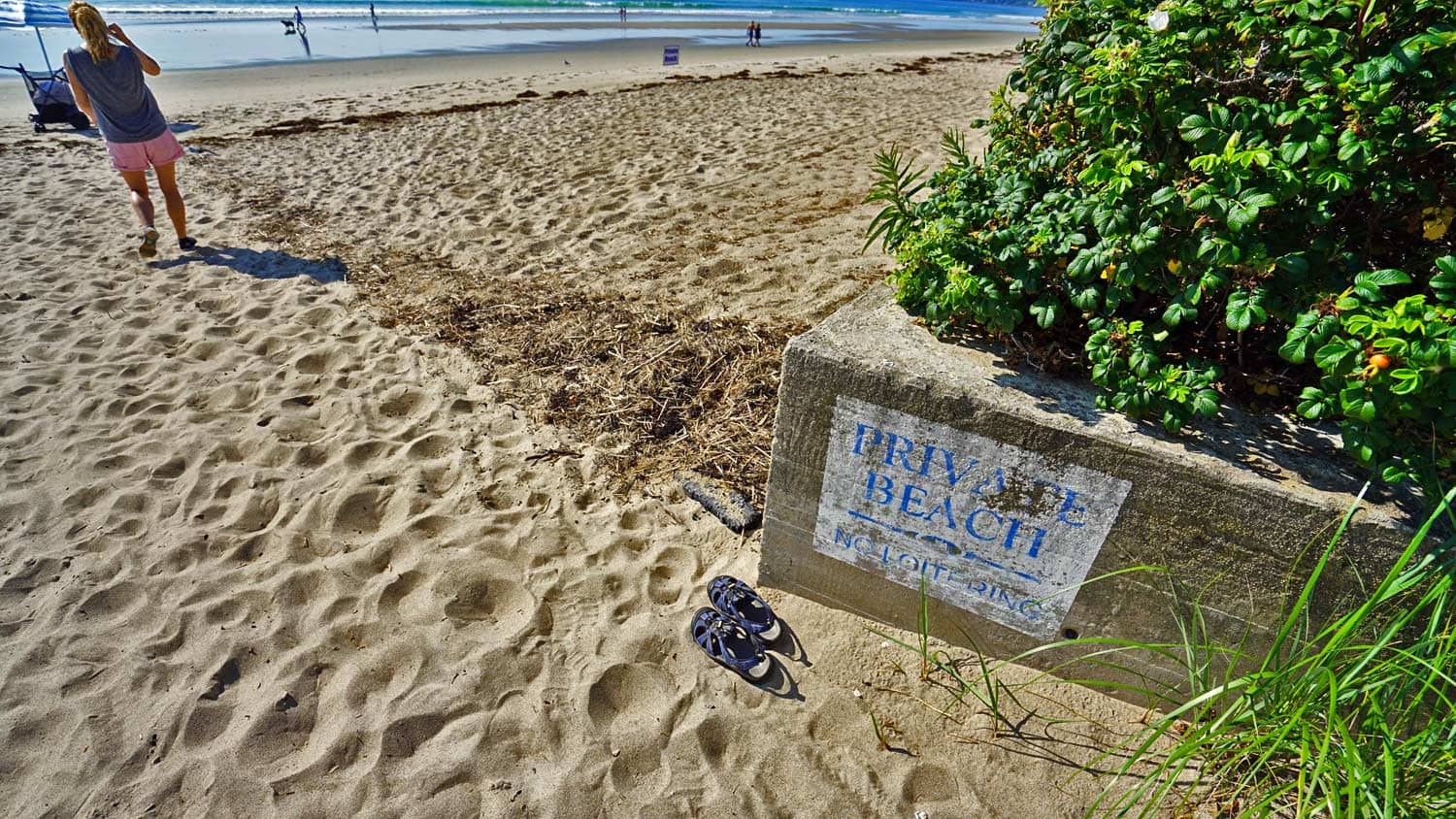 private beach photo