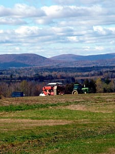 Maine Fall Harvest Photo In Aroostook County