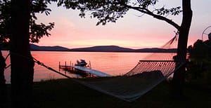 Maine Lake Sunset
