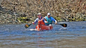 canoe river race in Maine