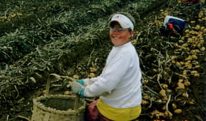 Work ethic, budgeting your time learned in the Maine potato field.