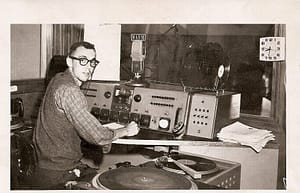 Early Maine Radio Announcer