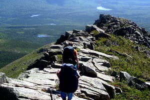 hiking mt katahdin baxter park