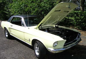 Ford Mustang, 1967 Spring Time Yellow