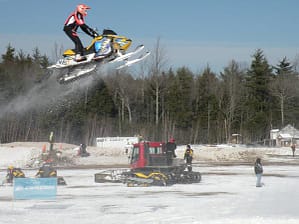 Catch some air..some crisp Maine winter air.