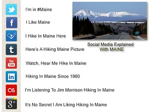 Maine Social Media.