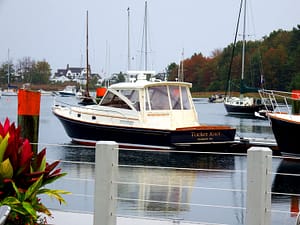Maine Harbor Boats Are Big, Expensive And Not Just Dingies, Lobster Vessels or Cruise Ships.