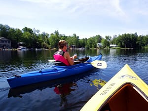 maine lake kayaks photo