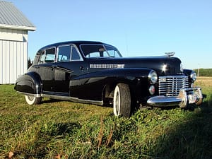 1941 Cadillac car is rare but in good shape