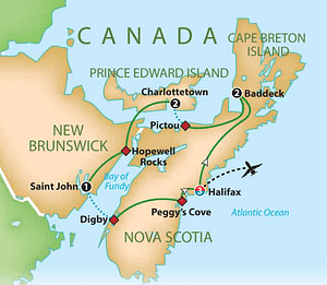 Atlantic Canada Provinces