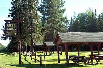 picnic rest areas in maine
