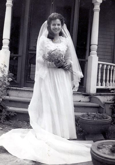 Maine Wedding Picture Of My Mom.