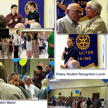 rotary student recognition photo