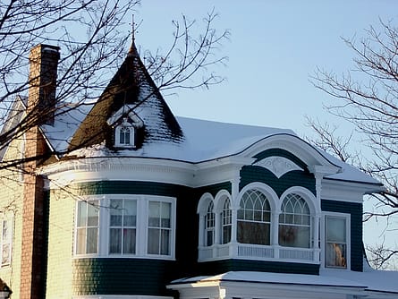 victorian house turret photo