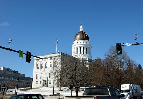 state house augusta maine photo