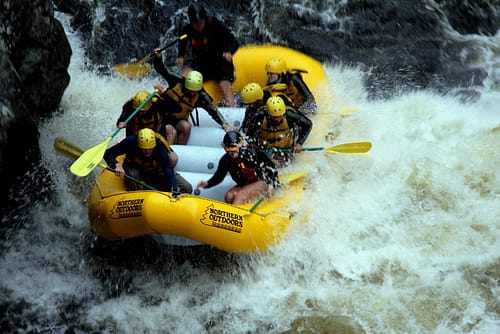 rafting penobscot river photo