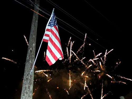 fireworks 4th of july houlton maine photo