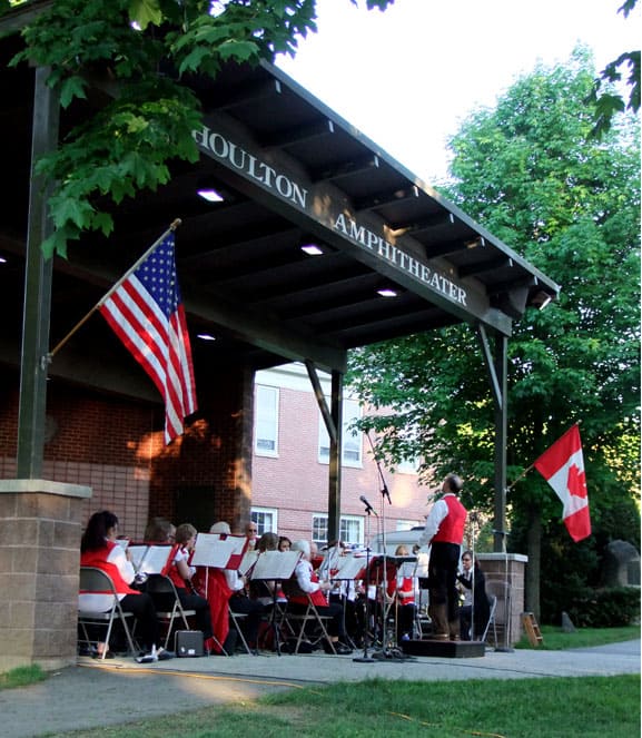 houlton maine rotary club outdoor concert