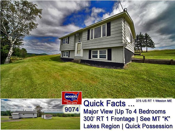 For sale 375 Us Rt 1 Weston, ME