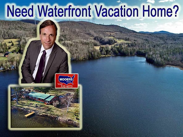 For Sale Waterfront Lake Home 29 Calvin Lane, Oakfield, Maine