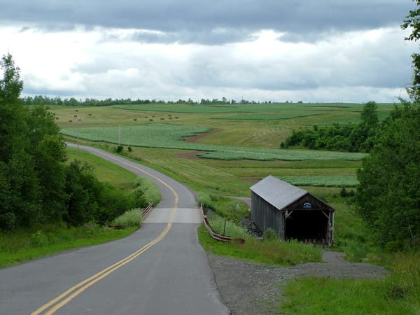 maine farm scene photo