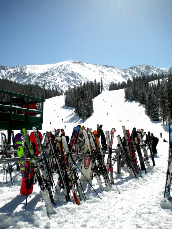 snow mountian ski area