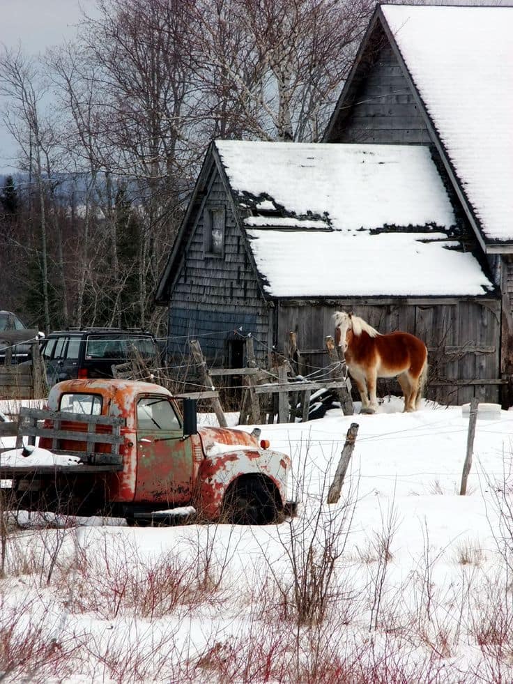 old maine homestead farm property barn