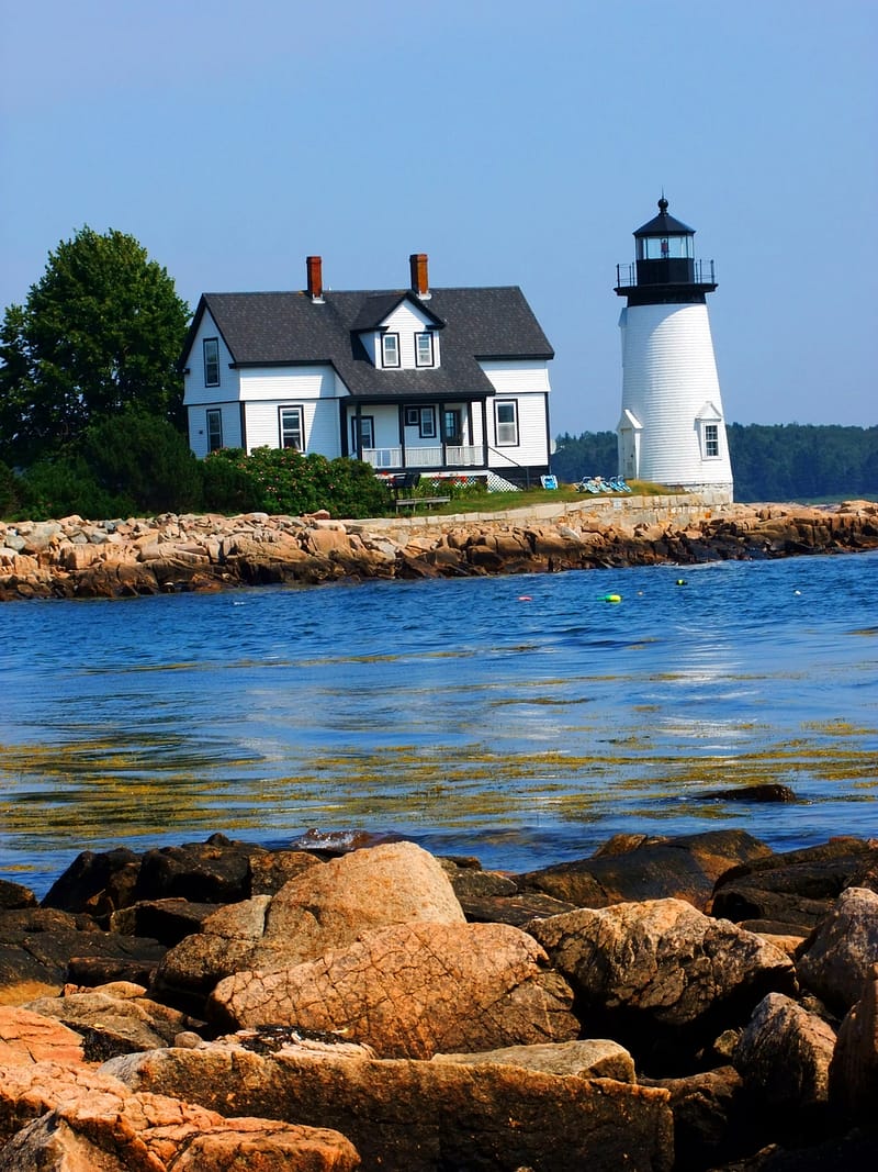 Maine Lighthouses, Lots To See, All Different In Many Ways.