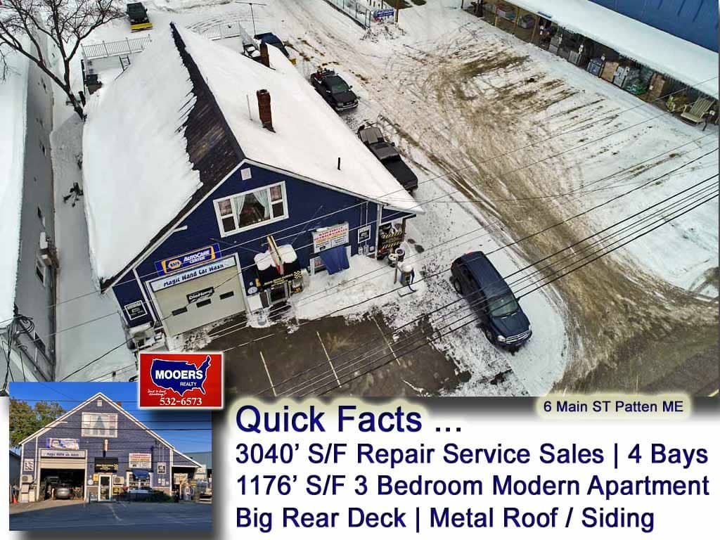 garage business for sale in maine